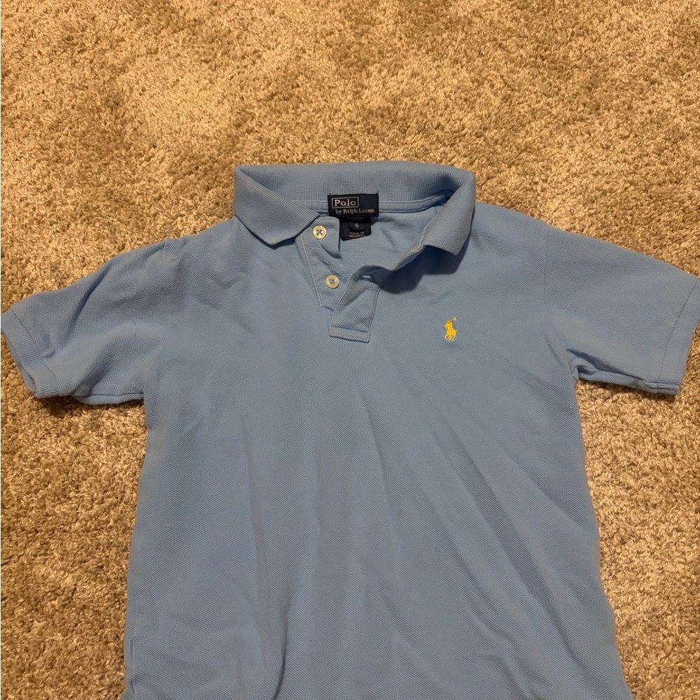 Polo by Ralph Lauren Kids Light Blue Polo Shirt